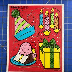 Happy Birthday Wood Puzzle